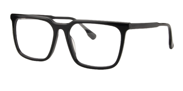 Men Access Eyeglasses: Timber Black - SpecSMART Eye Clinic (Diagonal View)
